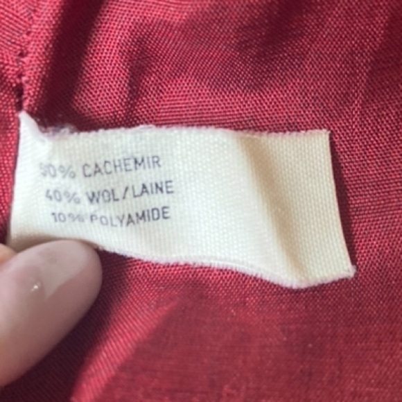 Andres New Traditionals Midi Skirt Cottagecore Cashmere Wool Lace trim Belgium - Picture 6 of 10